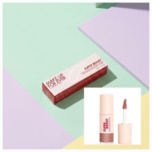 Makeup Forever Super Boost Lip Gloss Mini - Walnut Shade 2.7ml/0.09fl. Oz.